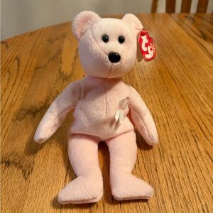Retired! Original Breast Cancer Awareness TY Beanie Babies